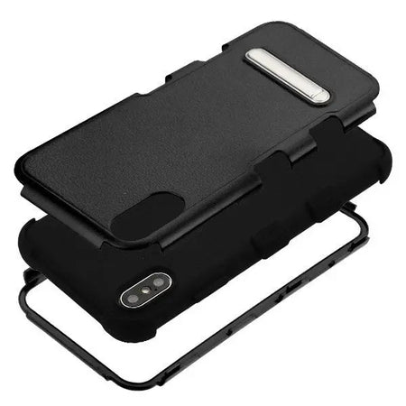 Estuche para iPhone XS Max - MyBat Tuff Series - Negro MyBat