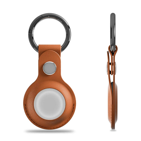 Funda llavero de piel MyBat Pro para Apple AirTag - Marrón MyBat Pro