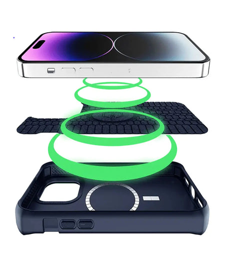 Itskins BALLISTIC MAG SAFE AZUL IPHONE 14 PRO iStore Costa Rica