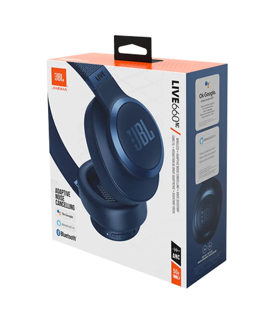 JBL LIVE 660 Noise Cancel - AZUL JBL