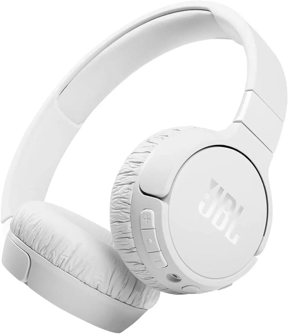 JBL Tune 660NC: Auriculares inalámbricos con cancelación activa de ruido, color blanco JBL