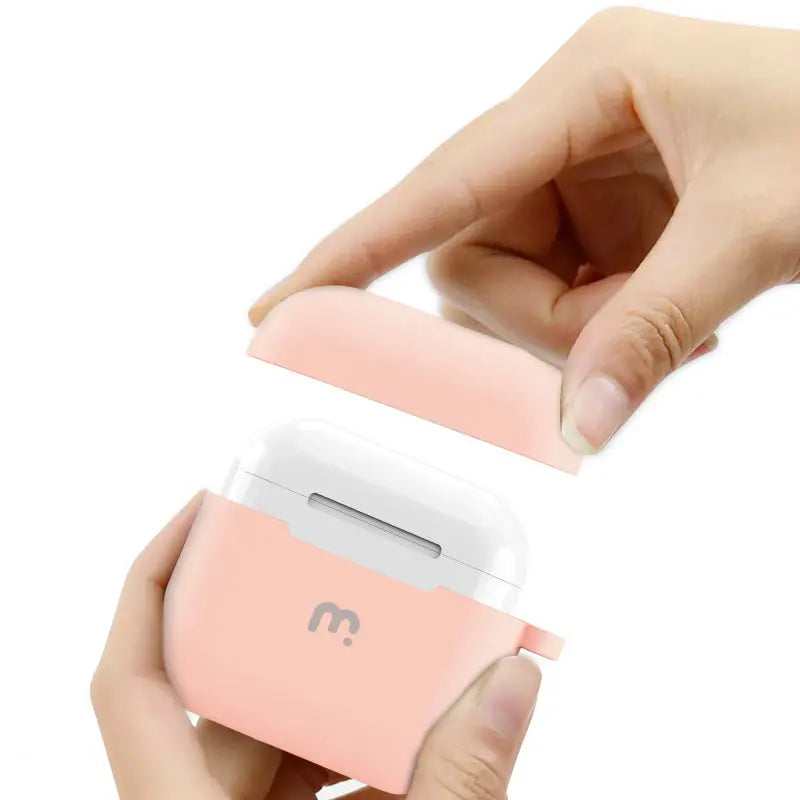 MY BAT AIRPODS TERCERA GN GUMMY PINK. MayBat Pro