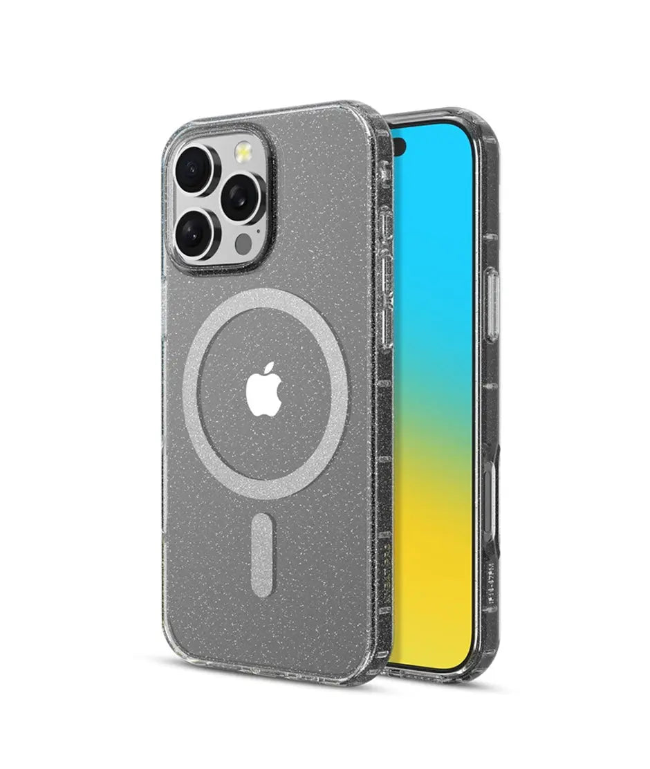 My Bat Savvy Sseries Clear Glitter IPHONE 16 PRO MyBat Pro