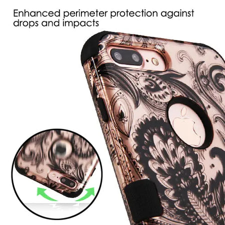 MyBat PRO TUFF  Case  7 plus, 8 plus - Phoenix Flower freeshipping - iStore Costa Rica