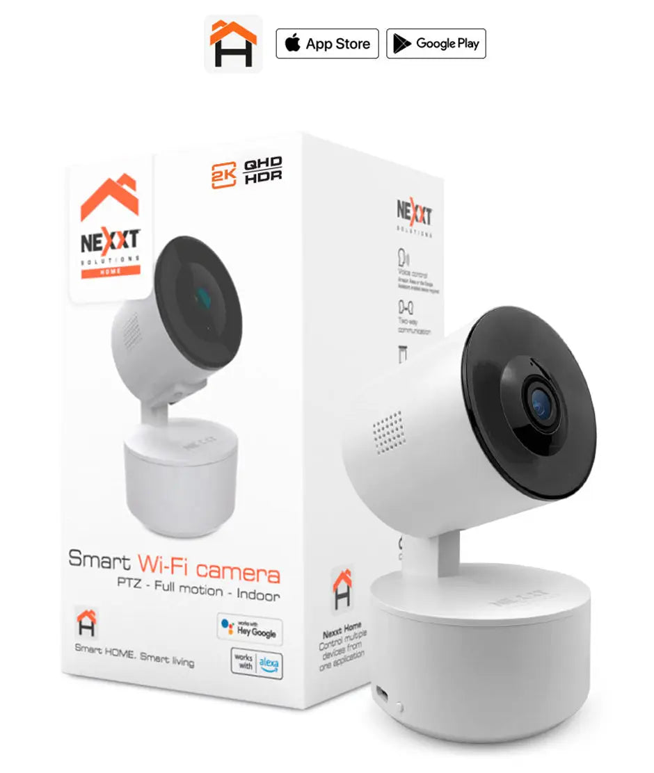 Nexxt Home Indoor security Kit NHC-I710 x2 NHC-P710 NHB-C110 NEXXT