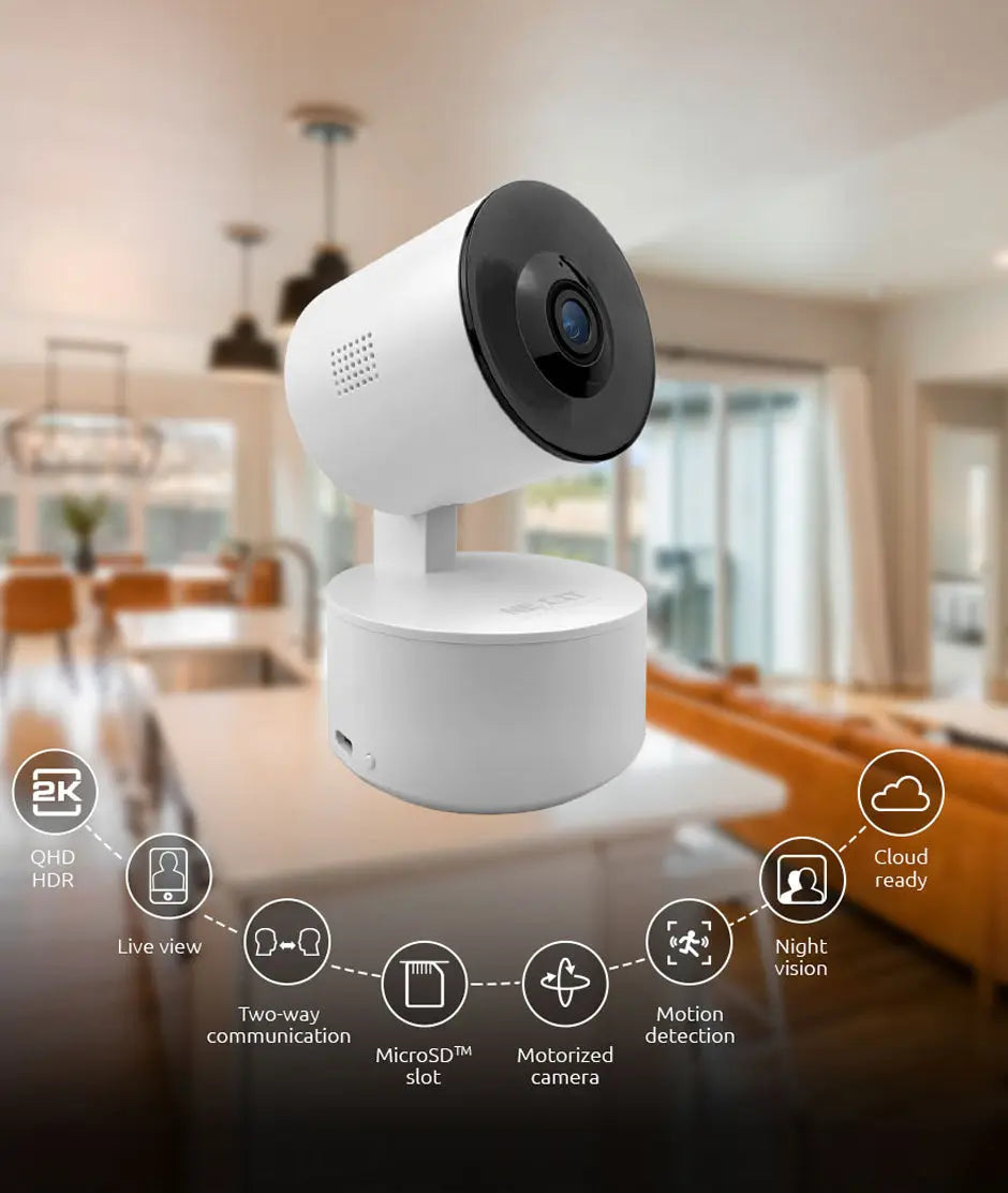 Nexxt Home Indoor security Kit NHC-I710 x2 NHC-P710 NHB-C110 NEXXT