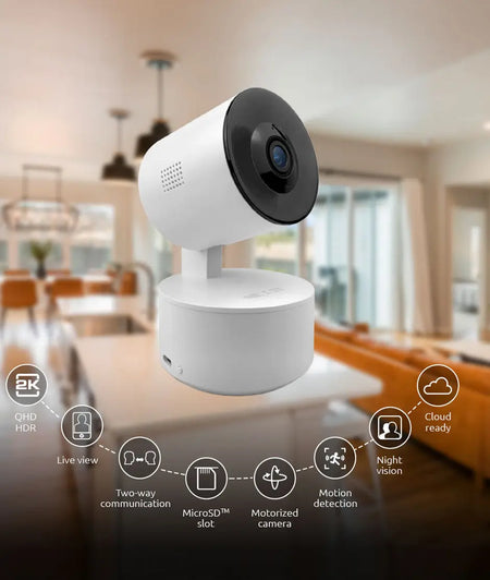 Nexxt Home Indoor security Kit NHC-I710 x2 NHC-P710 NHB-C110 NEXXT