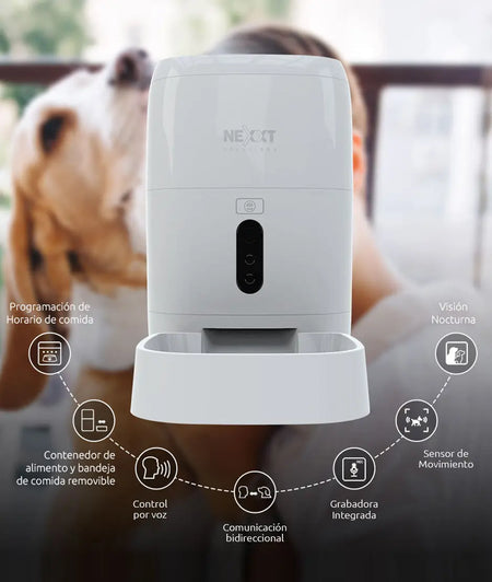 Nexxt Home Smart Pet Feeder Cam 2K NHA-P610 NEXXT