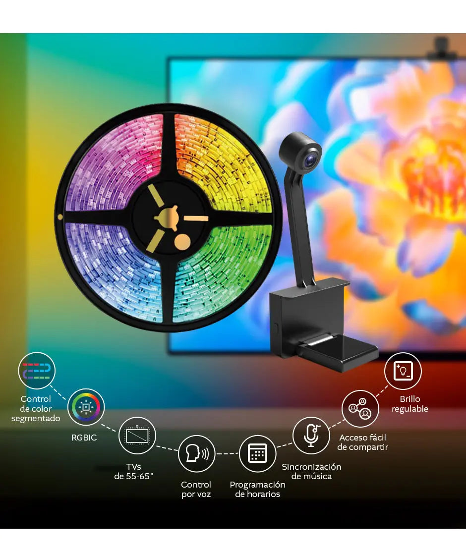 Nexxt Home Smart TV Backlight 55-65 RGBIC NHB-S615 NEXXT