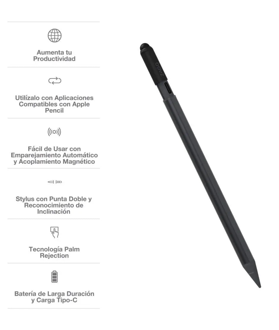 Pencil Zagg Stylus Universal Negro ZAGG