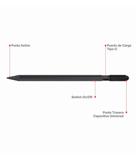 Pencil Zagg Stylus Universal Negro ZAGG