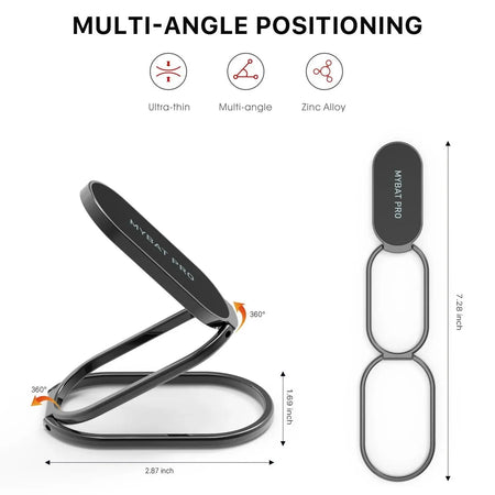 Soporte plegable ajustable para teléfono - MyBatPro MyBat Pro