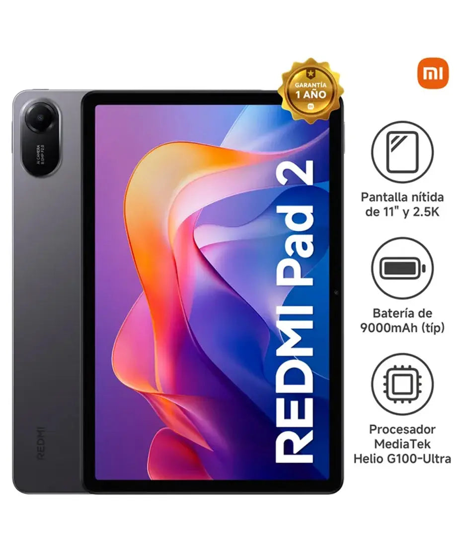 Tableta Xiaomi Redmi Pad 2 Wi-Fi 11in Graphite Gray 4GB+128GB Xiaomi