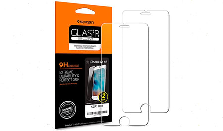 Vidrios temperados Spigen, para iPhone 6/6s/7/8/SE2020 freeshipping - iStore Costa Rica