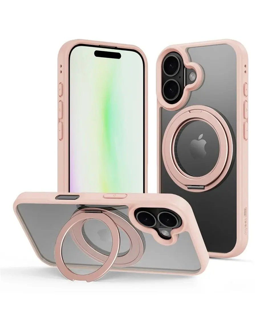 iPhone 17 Estuche MyBat Pro Lure Series 360° Ring Stand MagSafe Case - Pink MyBat