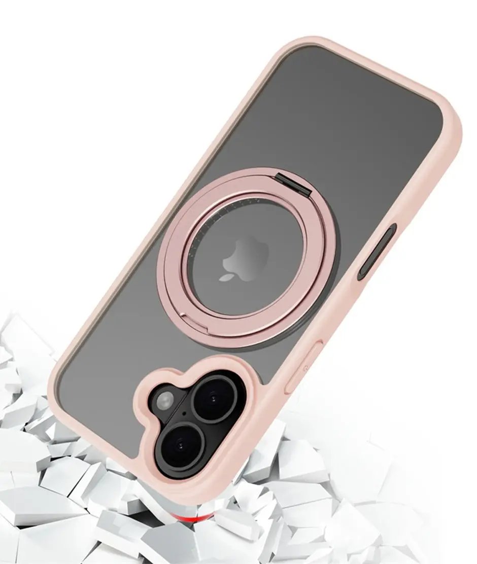 iPhone 17 Estuche MyBat Pro Lure Series 360° Ring Stand MagSafe Case - Pink MyBat