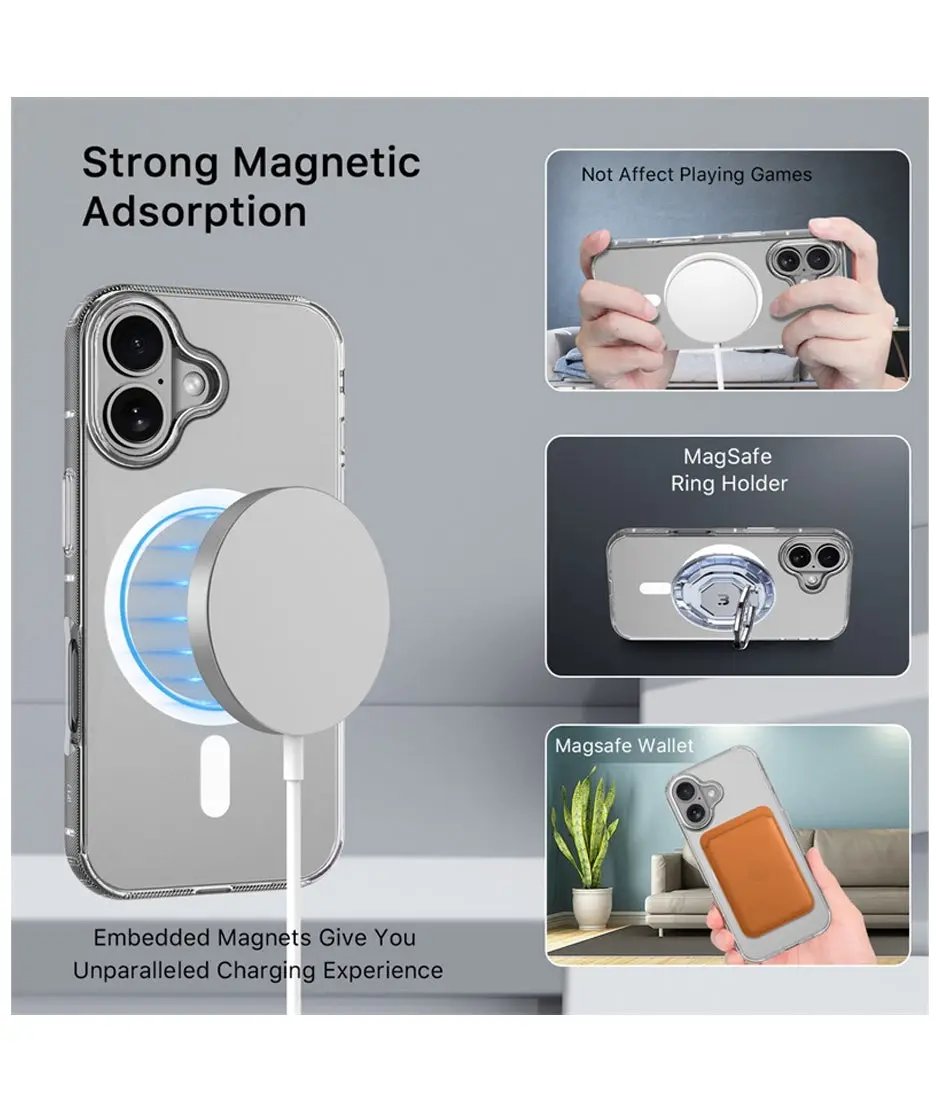 iPhone 17 Estuche MyBat Pro Savvy Series MagSafe Case - Clear MyBat