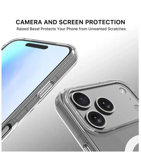 iPhone 17 Pro Estuche MyBat Pro Savvy Series MagSafe Case - Clear Baseline