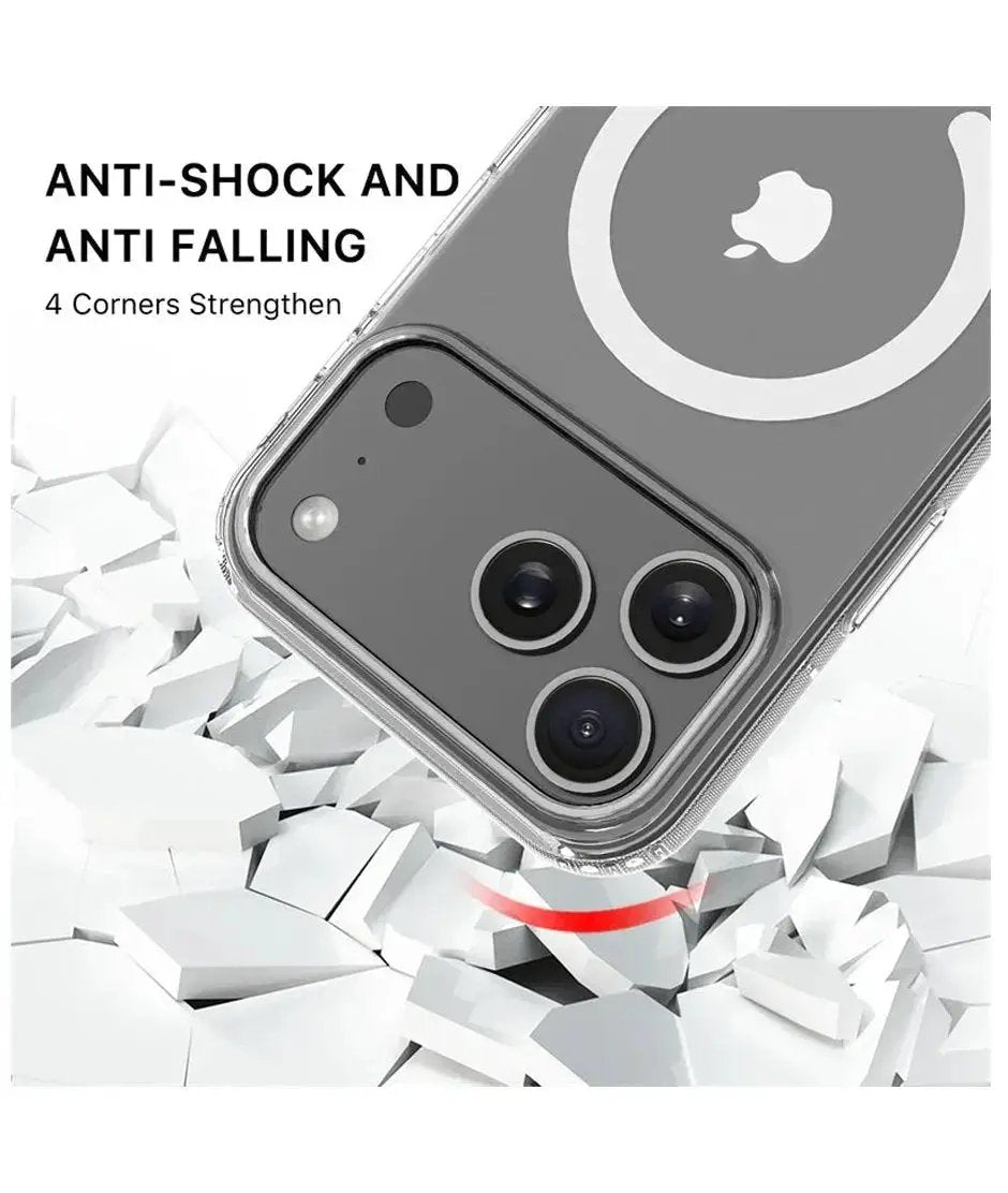 iPhone 17 Pro Estuche MyBat Pro Savvy Series MagSafe Case - Clear Baseline