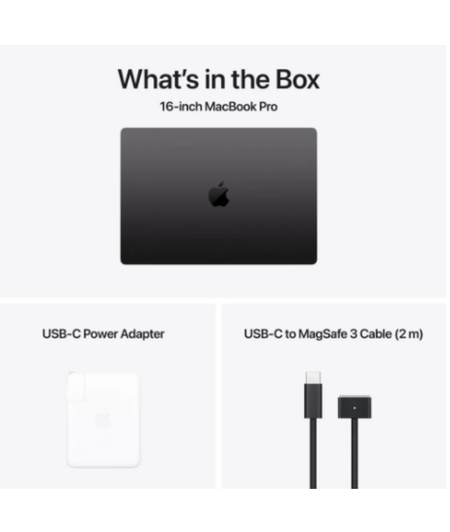 MacBook Pro  Space Black 16" Apple M4 Pro 24GB/512 GB SSD - Teclado Inglés iStore